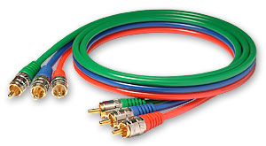компонентный видео кабель 3RCA-3RCA